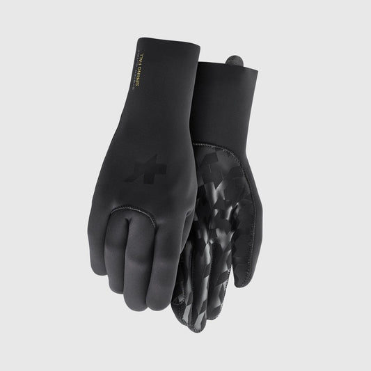 ASSOS RAIN P1 -hanskat Musta