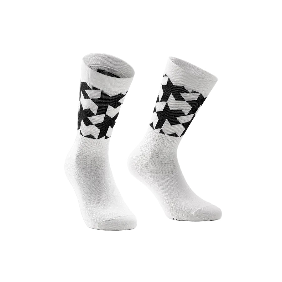Κάλτσες ASSOS MONOGRAM EVO Λευκό