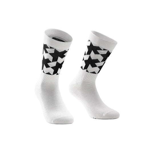 Κάλτσες ASSOS MONOGRAM EVO Λευκό
