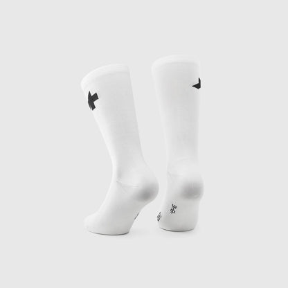 Nogavice ASSOS R S11 2 Pari Bele