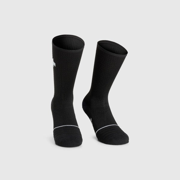 Strumpor ASSOS EQUIPE SPRING FALL P1 Svart