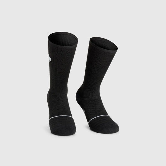 Strumpor ASSOS EQUIPE SPRING FALL P1 Svart