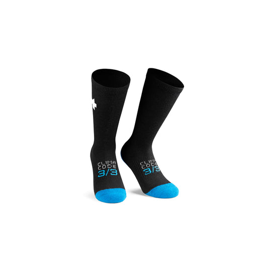 Κάλτσες ASSOS ULTRAZ WINTER Μαύρο
