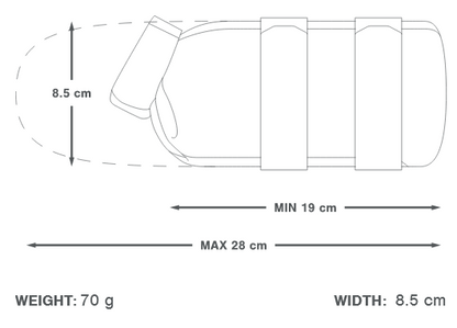 Vorktas APIDURA EXPEDITION CARGO CAGE PACK 1.3 L Zwart