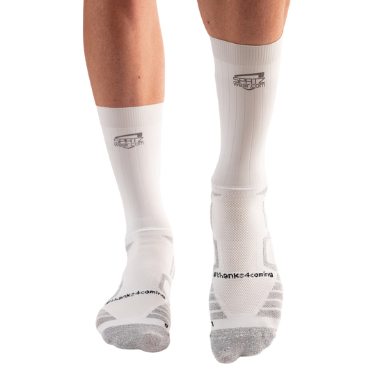 SPATZWEAR SPATZ AERO SOKZ -sukat Valkoinen