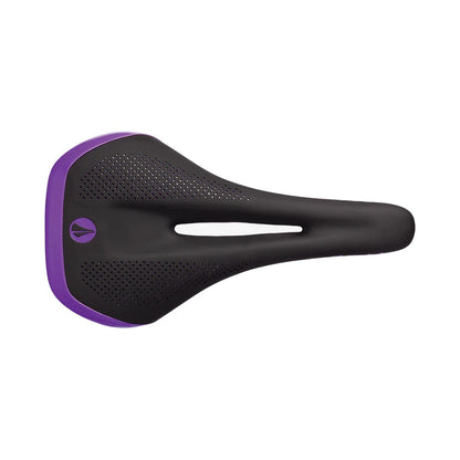 Selle SDG ALLURE V2 Femme Rails Lux-Alloy Noir/Violet