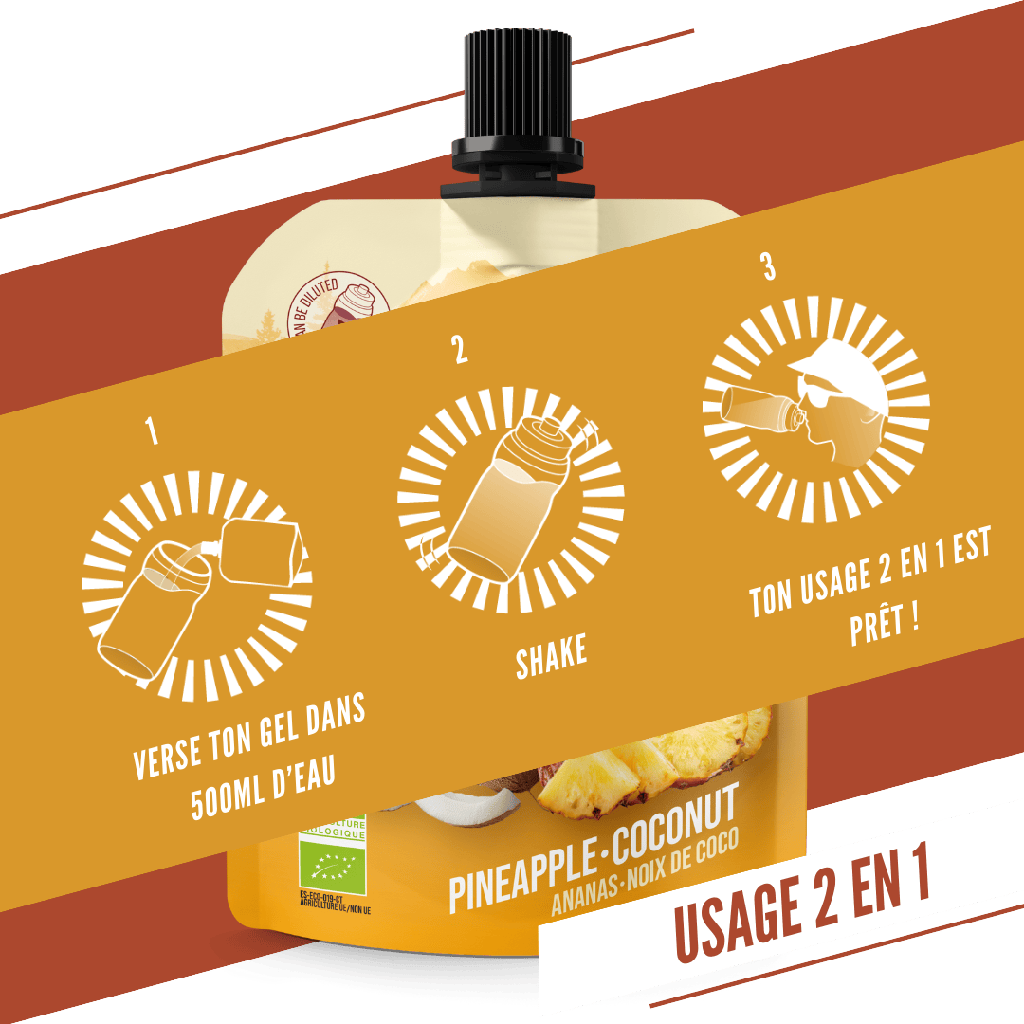 BAOUW BIO Pineapple/Coconut Energy Gel (85g)