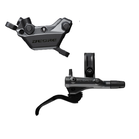 Bakbroms SHIMANO Deore M6220 4 kolvar resinbelägg (bromsslang 1700 mm)