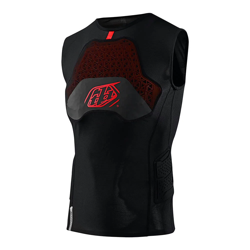 TROY LEE DESIGNS STAGE GHOST D30 Sleeveless Protection T-Shirt Black