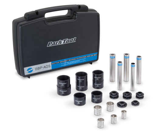 Park Tool BBP-AOS, sada na demontáž lisovaných ložisek s kufříkem