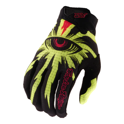 Γάντια TROY LEE DESIGNS AIR CYCLOPS Μαύρο/Κίτρινο