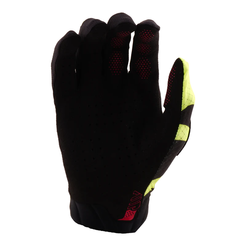 Handsker TROY LEE DESIGNS AIR CYCLOPS Junior Sort/Gul