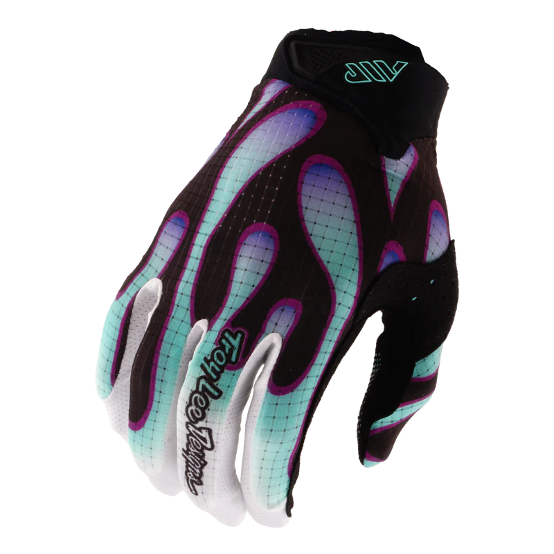 Handsker TROY LEE DESIGNS AIR OVERSPRAY Junior Sort/Real Teal