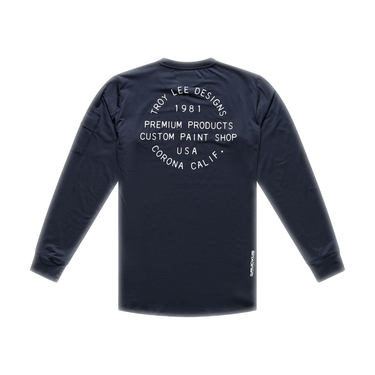 TROY LEE DESIGNS RUCKUS RIDE PRESSED Long Sleeve Jersey Carbon