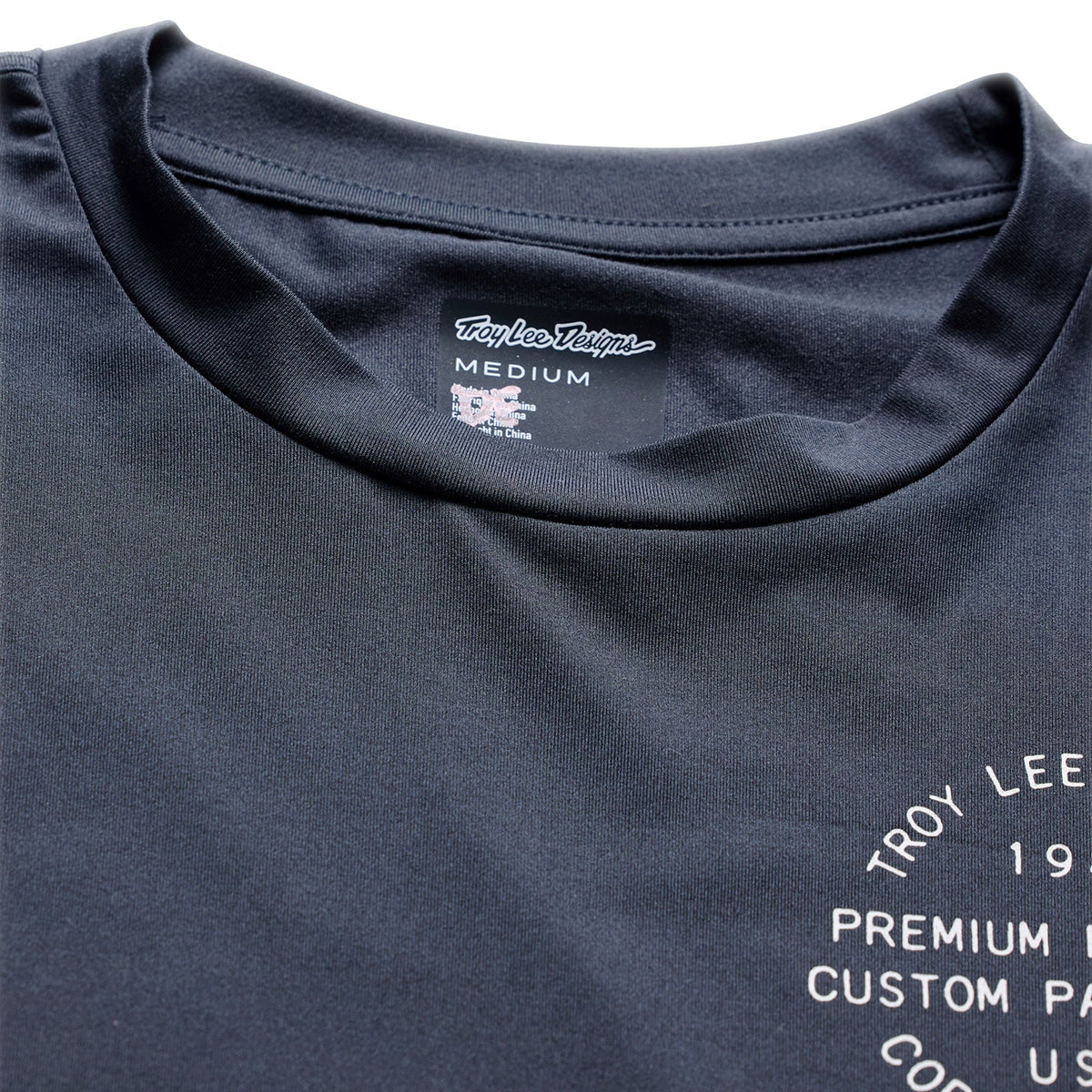 TROY LEE DESIGNS RUCKUS RIDE PRESSED Long Sleeve Jersey Carbon