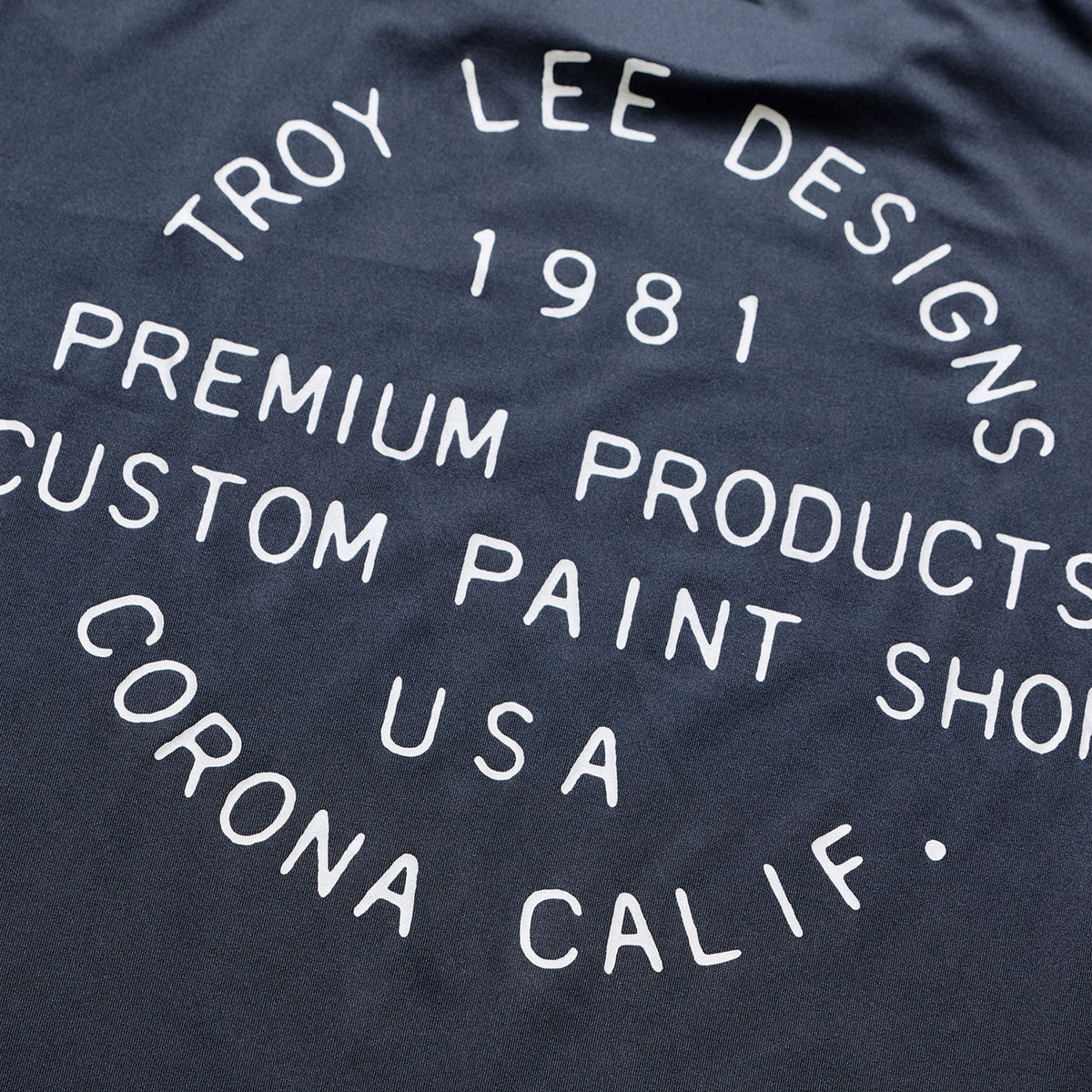 TROY LEE DESIGNS RUCKUS RIDE PRESSED Long Sleeve Jersey Carbon