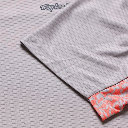 Tröja TROY LEE DESIGNS SKYLINE PRO AIR RIDGELINE Korta ärmar Stone