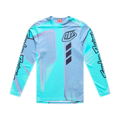 Trøje TROY LEE DESIGNS SPRINT PRO LOWRIDER Lange Ærmer Blå