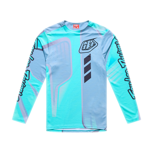 Jersey TROY LEE DESIGNS SPRINT PRO LOWRIDER Long Sleeves Blue