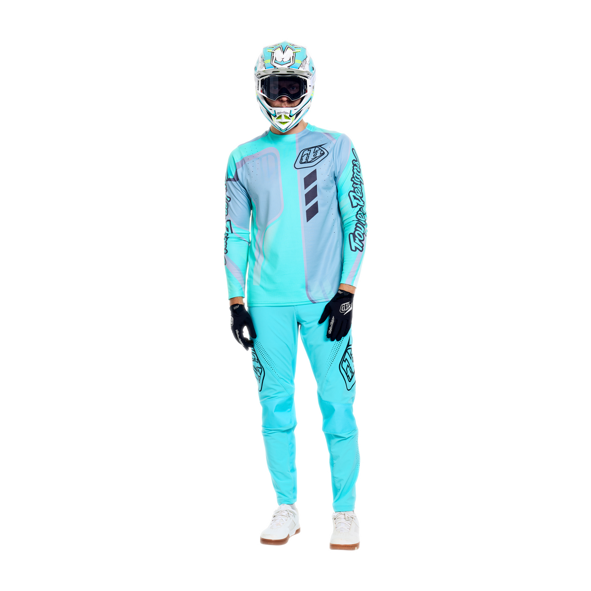 Tröja TROY LEE DESIGNS SPRINT PRO LOWRIDER Långa Ärmar Blå