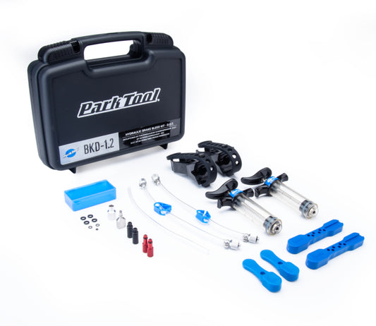 Park Tool BKD-1.2, kompletní sada na odvzdušnění hydraulických brzd s kapalinou DOT