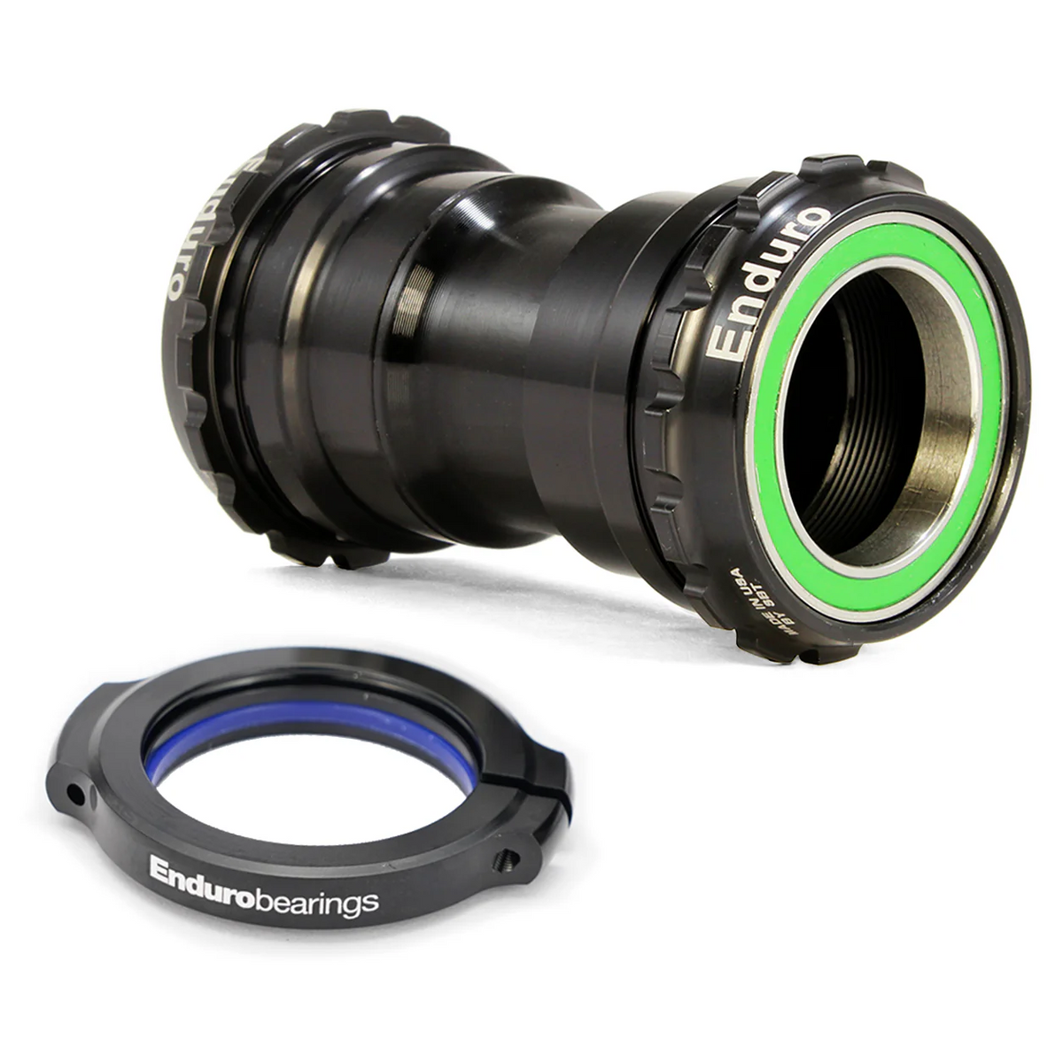 Κέλυφος Πεταλιέ ENDURO BEARINGS TORQTITE PF30 Άξονας DUB Ανοξείδωτος Χάλυβας Μαύρο