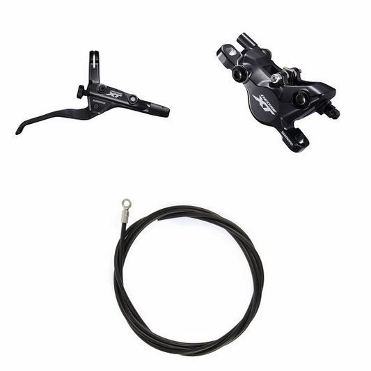 Πίσω Φρένο SHIMANO DEORE XT BR-M8100 / BL-T8100 Μοχλός Trekking 3 Δακτύλων