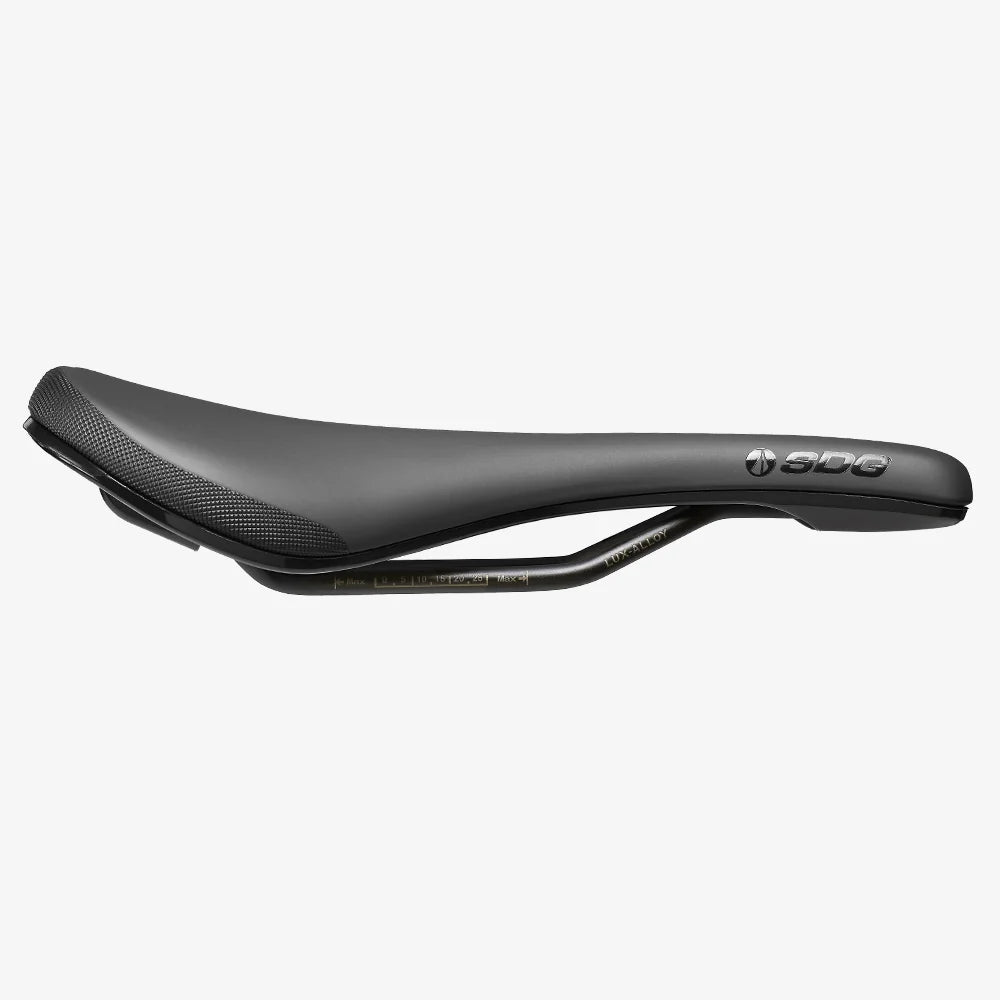 Sedlo SDG BEL-AIR V3 MAX Air Foam s ližinami Lux-Alloy, šedé