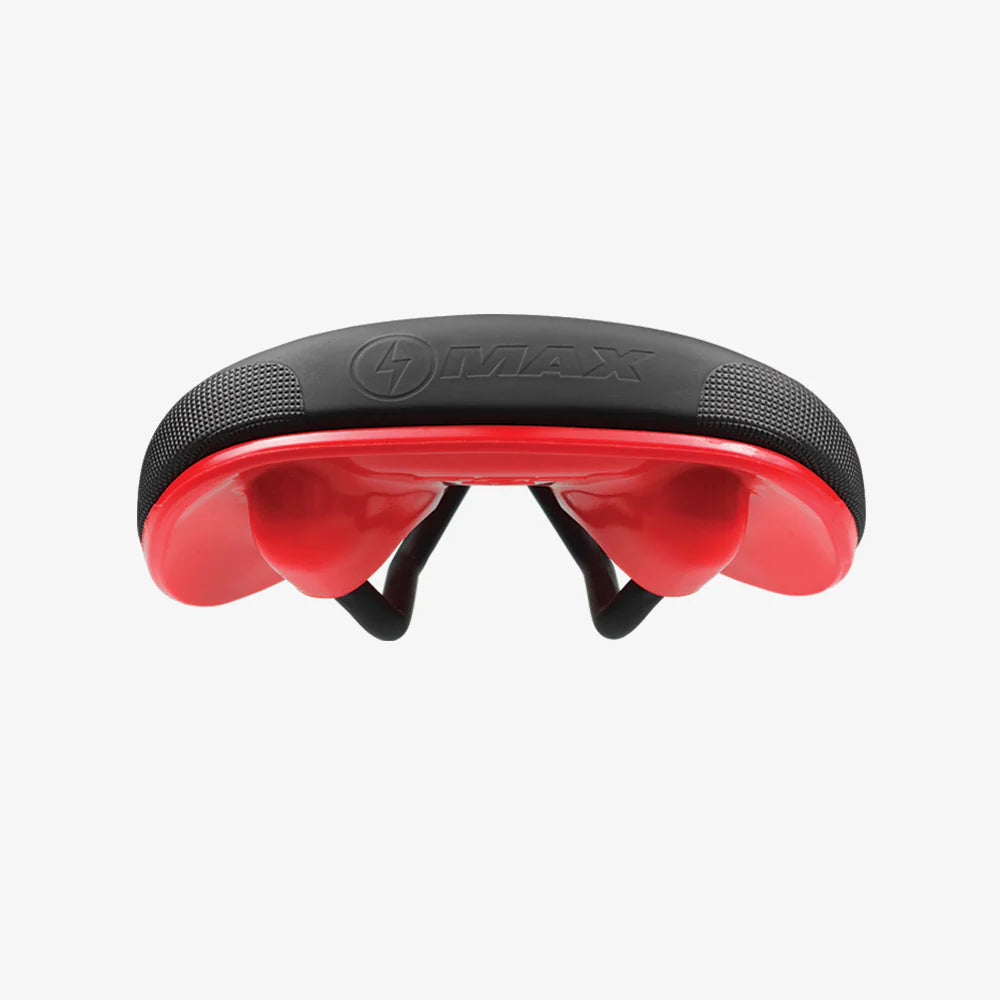 SDG BEL-AIR V3 MAX Saddle Lux-Alloy Rails Black/Red