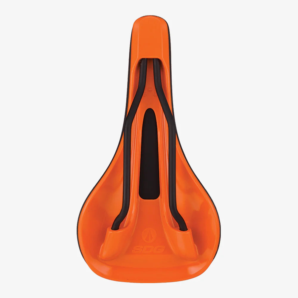 SDG BEL-AIR V3 MAX Saddle Lux-Alloy Rails Black/Orange