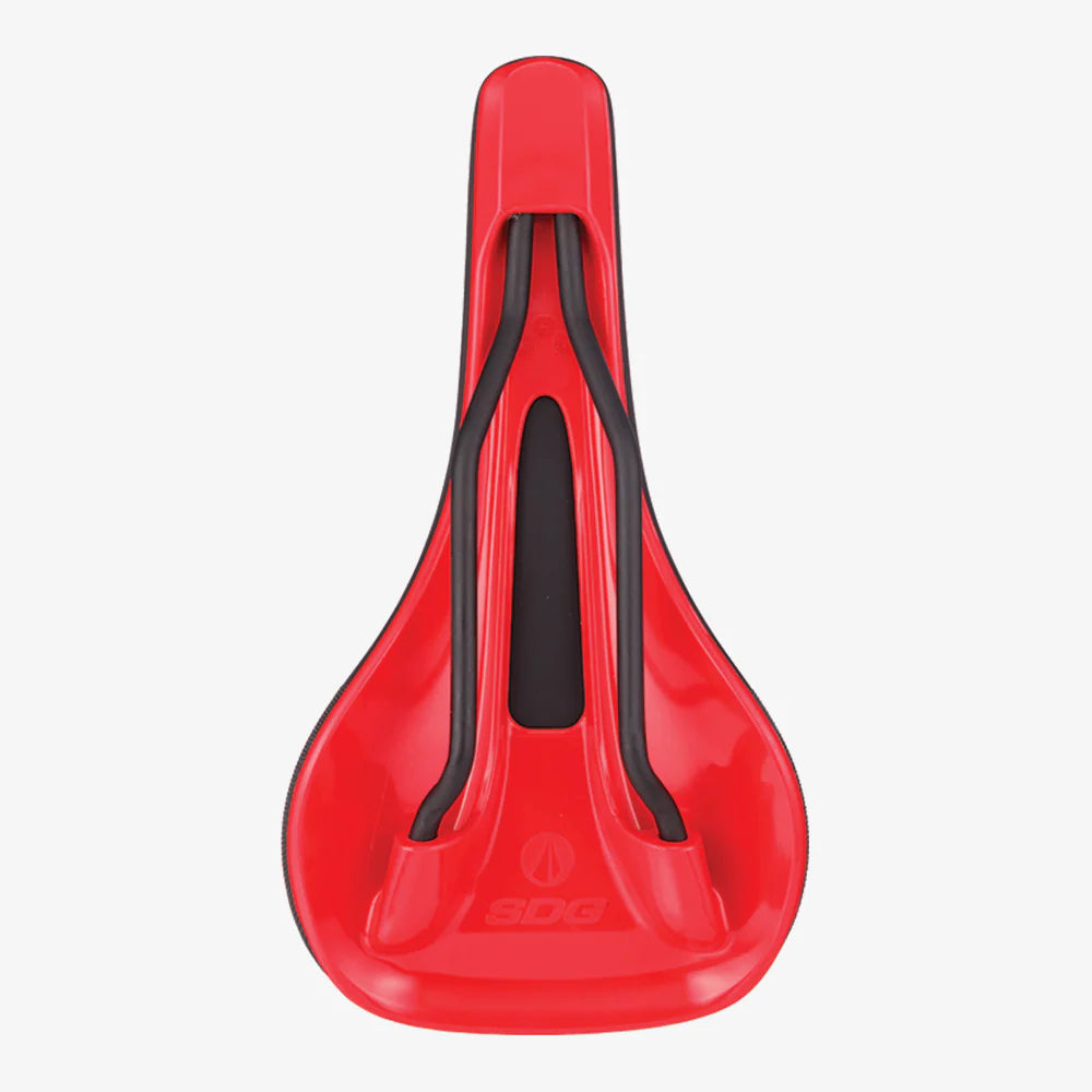 SDG BEL-AIR V3 MAX Saddle Lux-Alloy Rails Black/Red