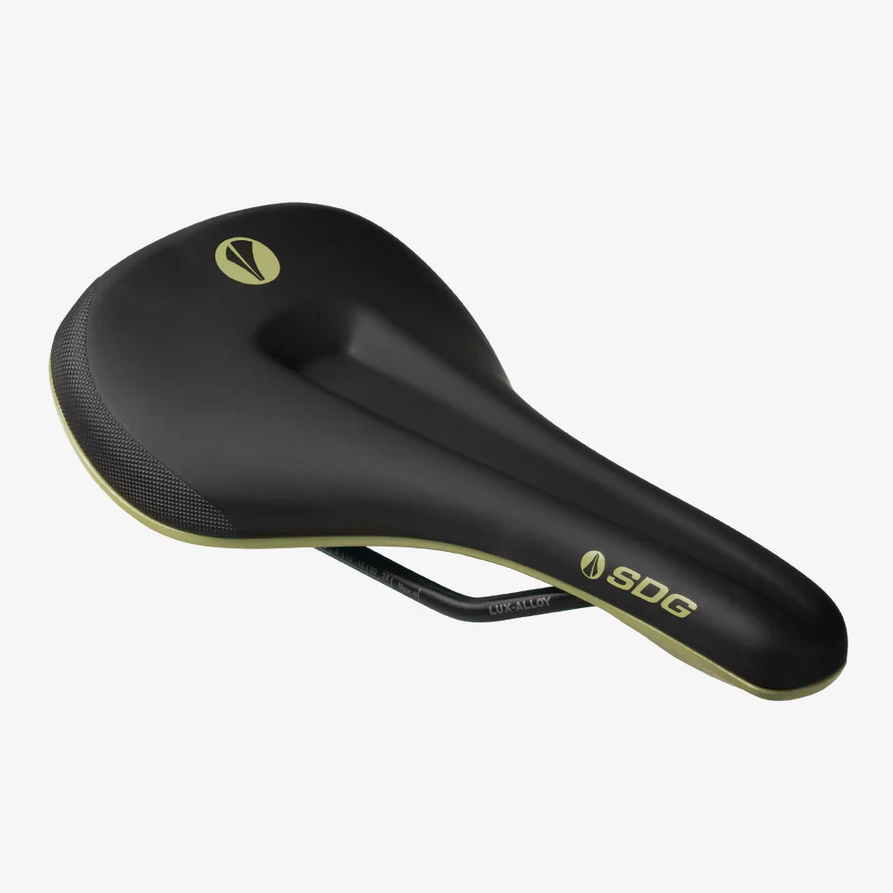 SDG BEL-AIR V3 MAX Lux-Alloy Rails Saddle Black/Green