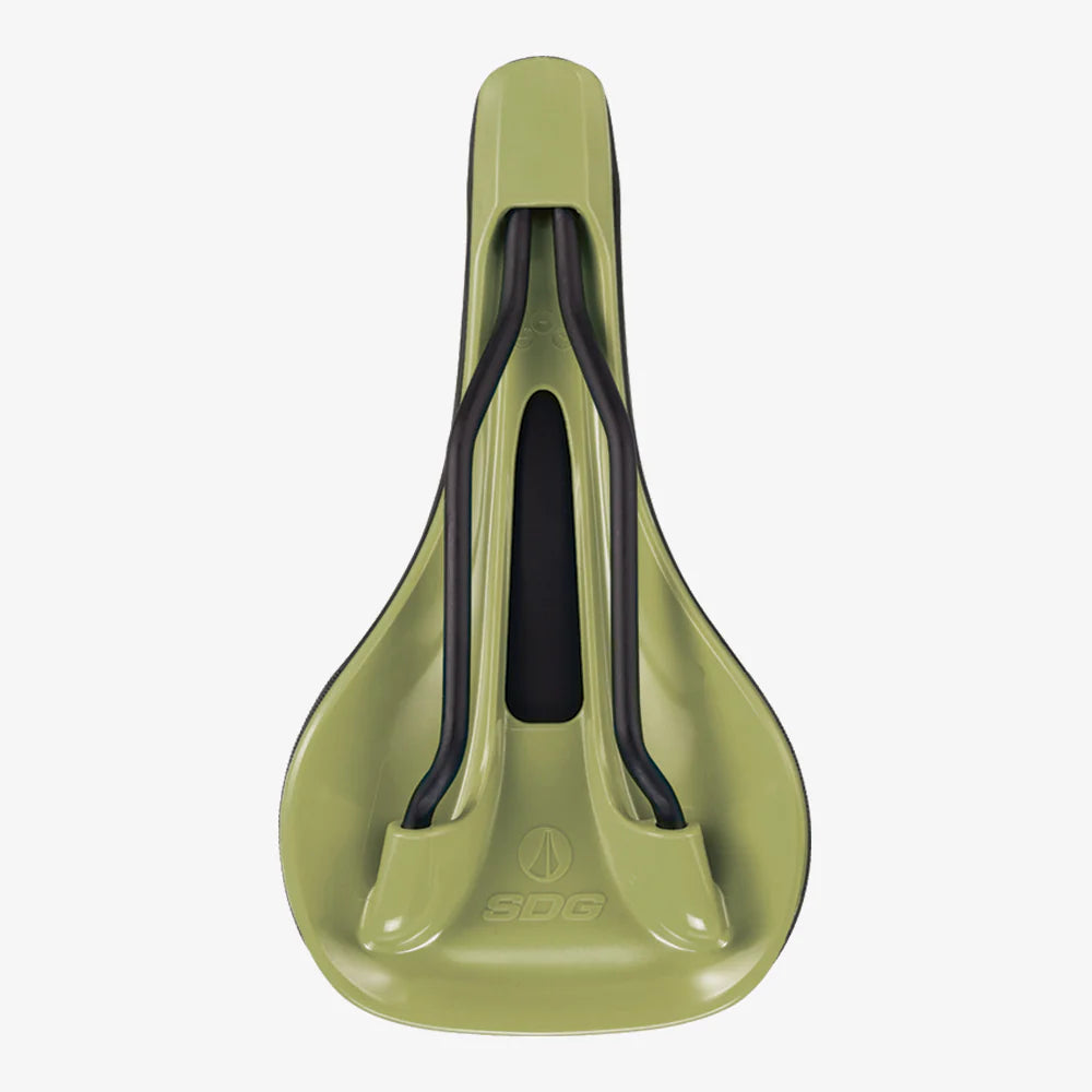 SDG BEL-AIR V3 MAX Lux-Alloy Rails Saddle Black/Green