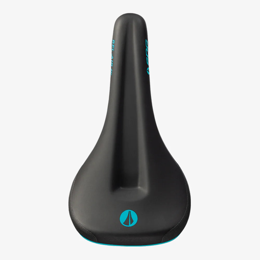 SDG BEL-AIR V3 MAX Saddle Lux-Alloy Rails Black/Turquoise