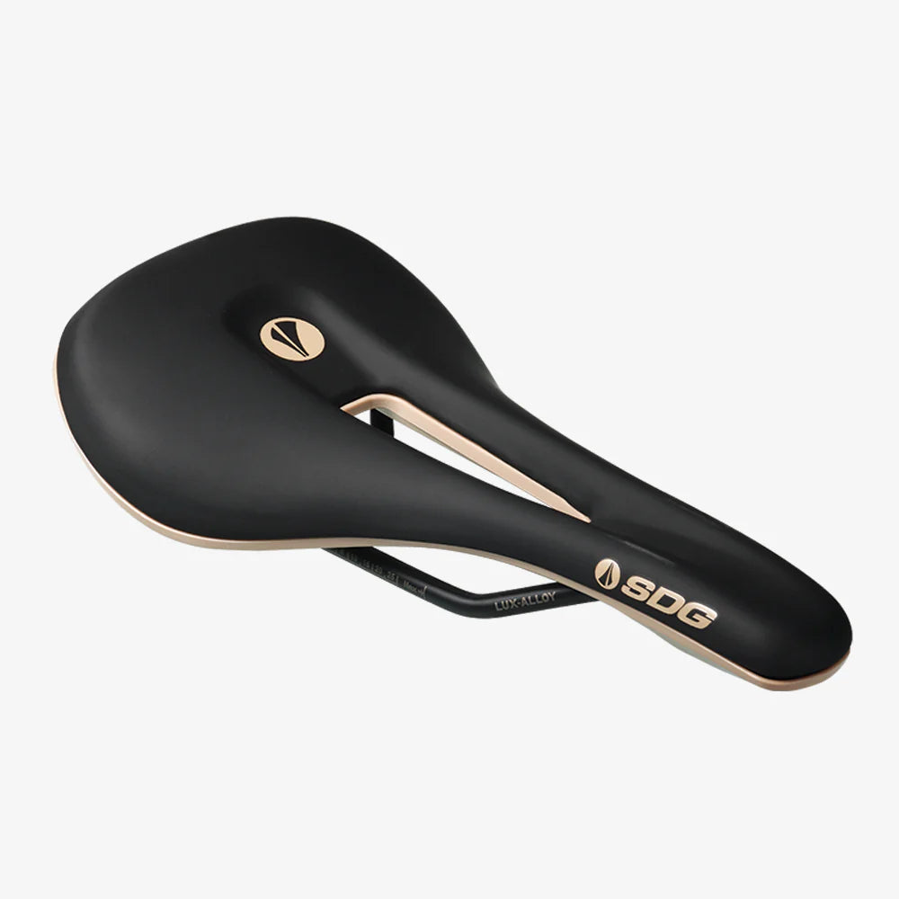 SDG BEL-AIR V3 OVERLAND Saddle Lux-Alloy Rails Black/Beige