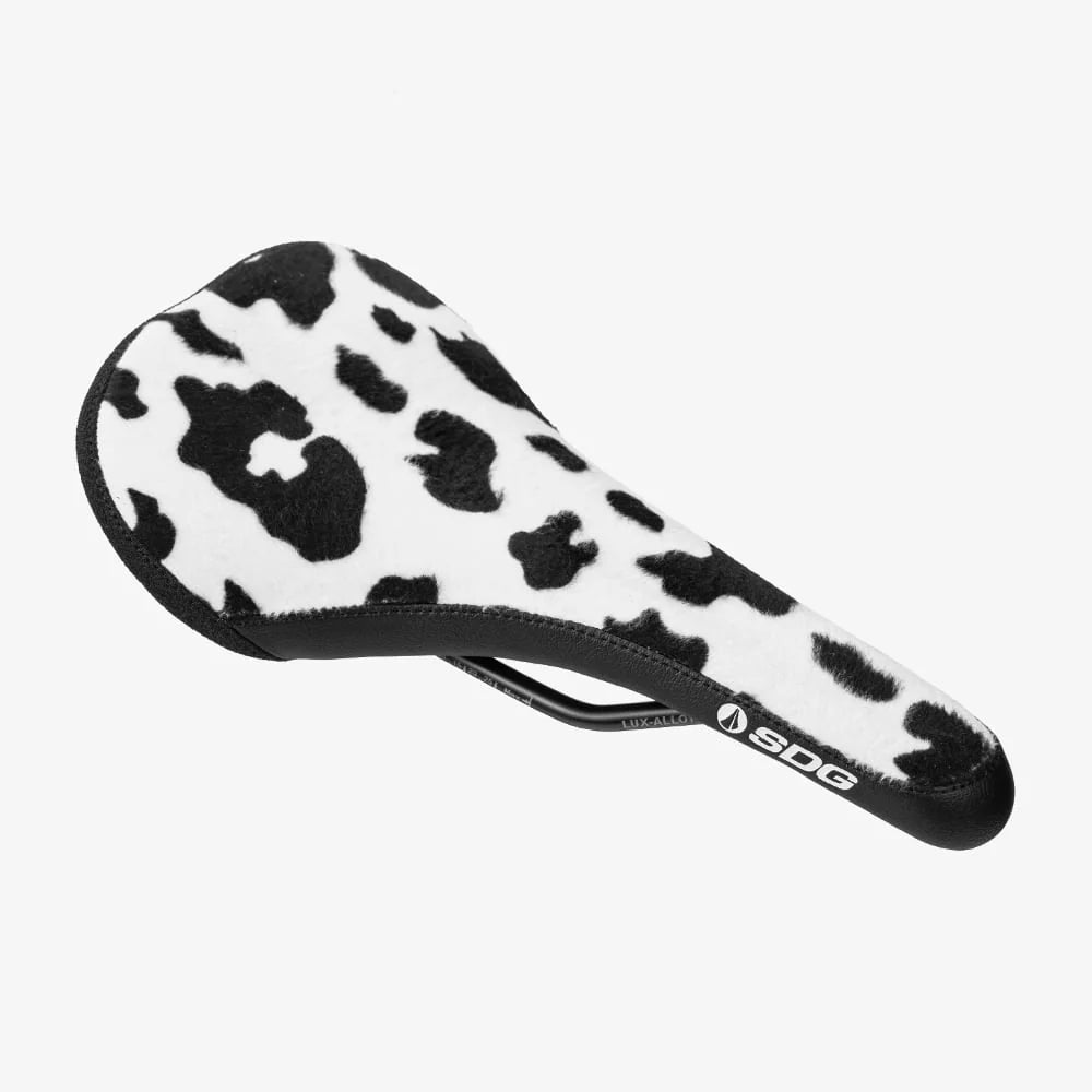 Saddle SDG BEL-AIR V3 Animal Throwback Lux Alloy Rails Cow