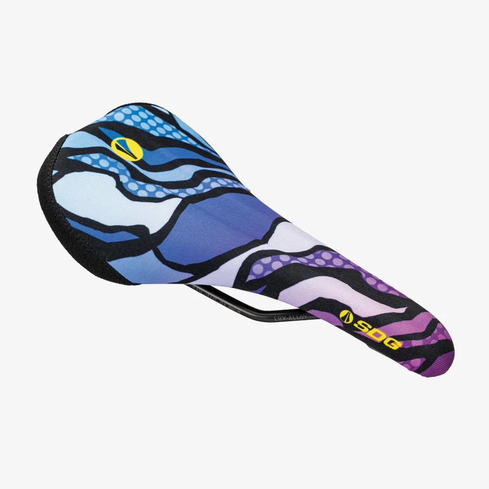 SDG BEL-AIR V3 TERRA FIRMA Lux Alloy Rails Camo Purple Saddle
