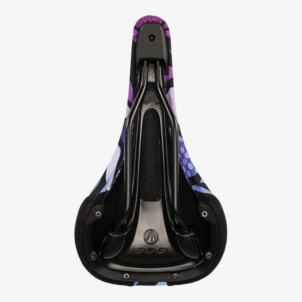 SDG BEL-AIR V3 TERRA FIRMA Lux Alloy Rails Camo Purple Saddle