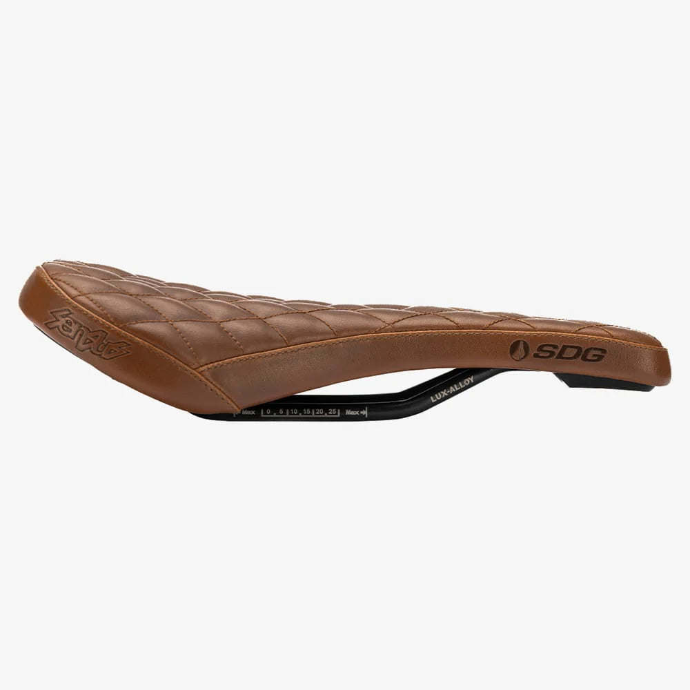 SDG BEL-AIR V3 SENSUS Diamond Saddle Lux-Alloy Rails Brown