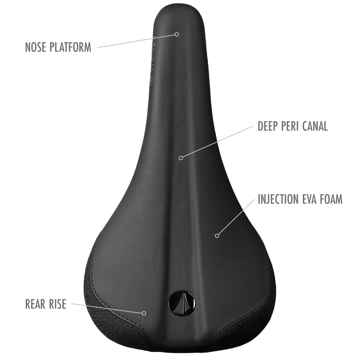 SDG BEL-AIR V3 Saddle Lux-Alloy Rails Black