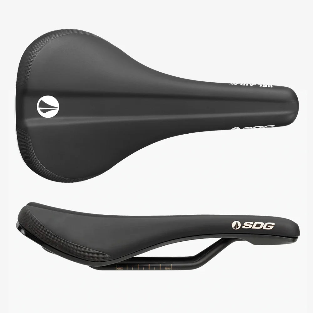 Satula SDG BEL-AIR V3 EVA Foam Teräskiskot Musta