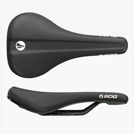 SDG BEL-AIR V3 EVA Foam Steel Rails Saddle Black