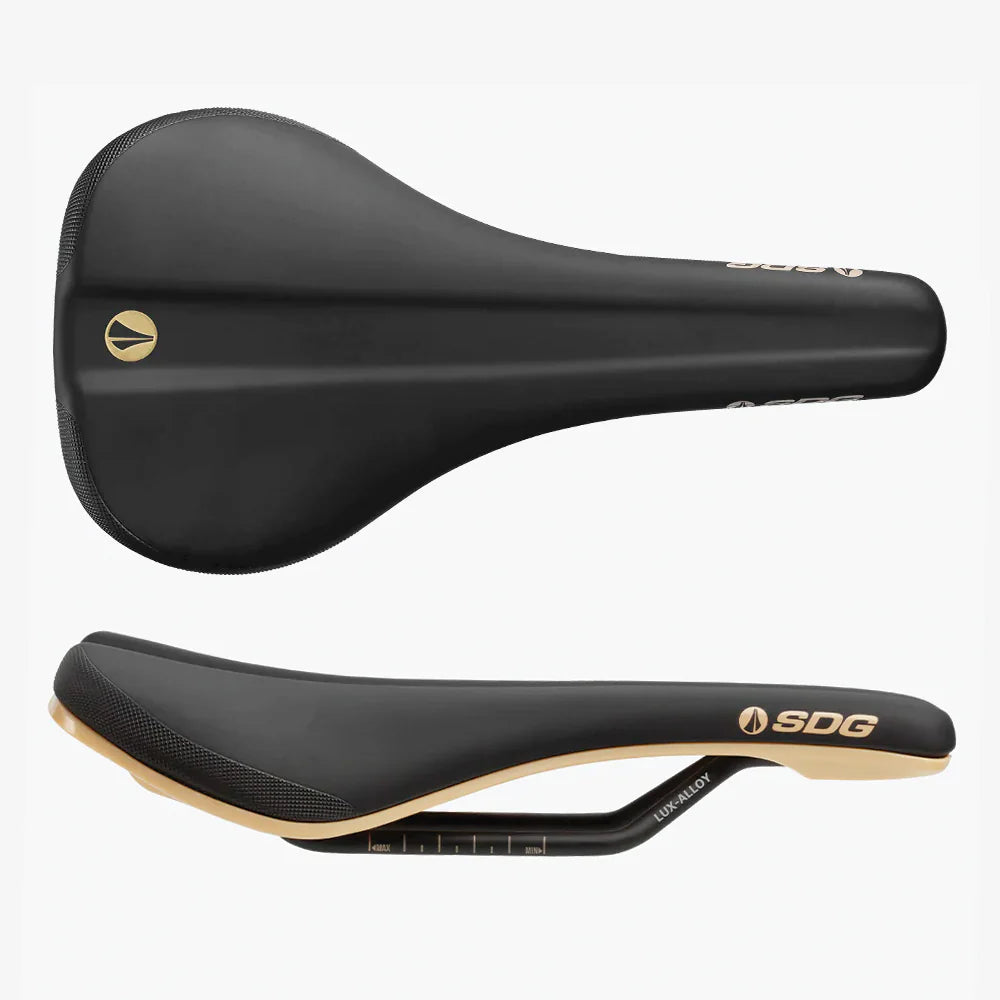 Satula SDG BEL-AIR V3 Lux Alloy -kiskot Musta/Beige
