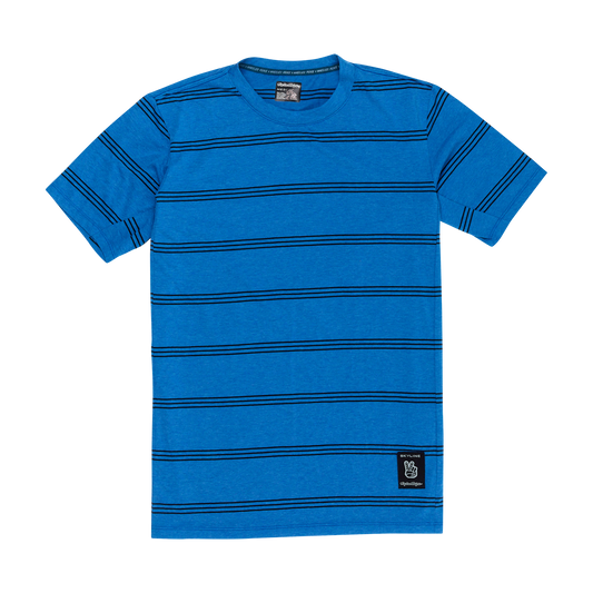 Dres TROY LEE DESIGNS SKYLINE RIDE TEE WASH OUT Krátký Rukáv Modrý