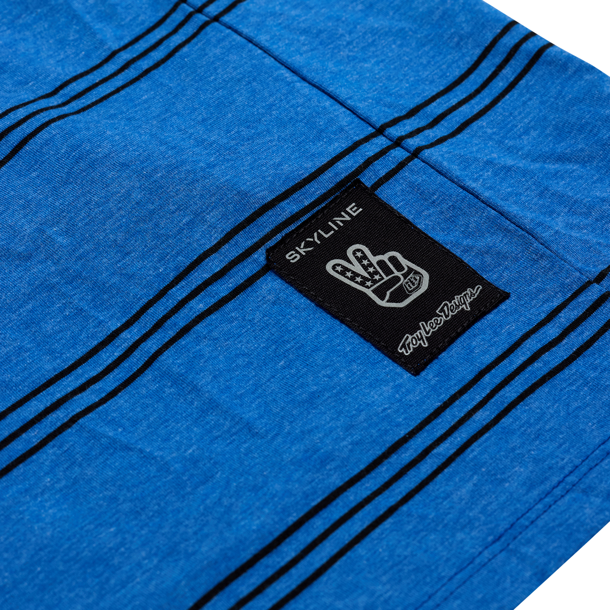TROY LEE DESIGNS SKYLINE RIDE TEE WASH OUT Short Sleeve Jersey Blue