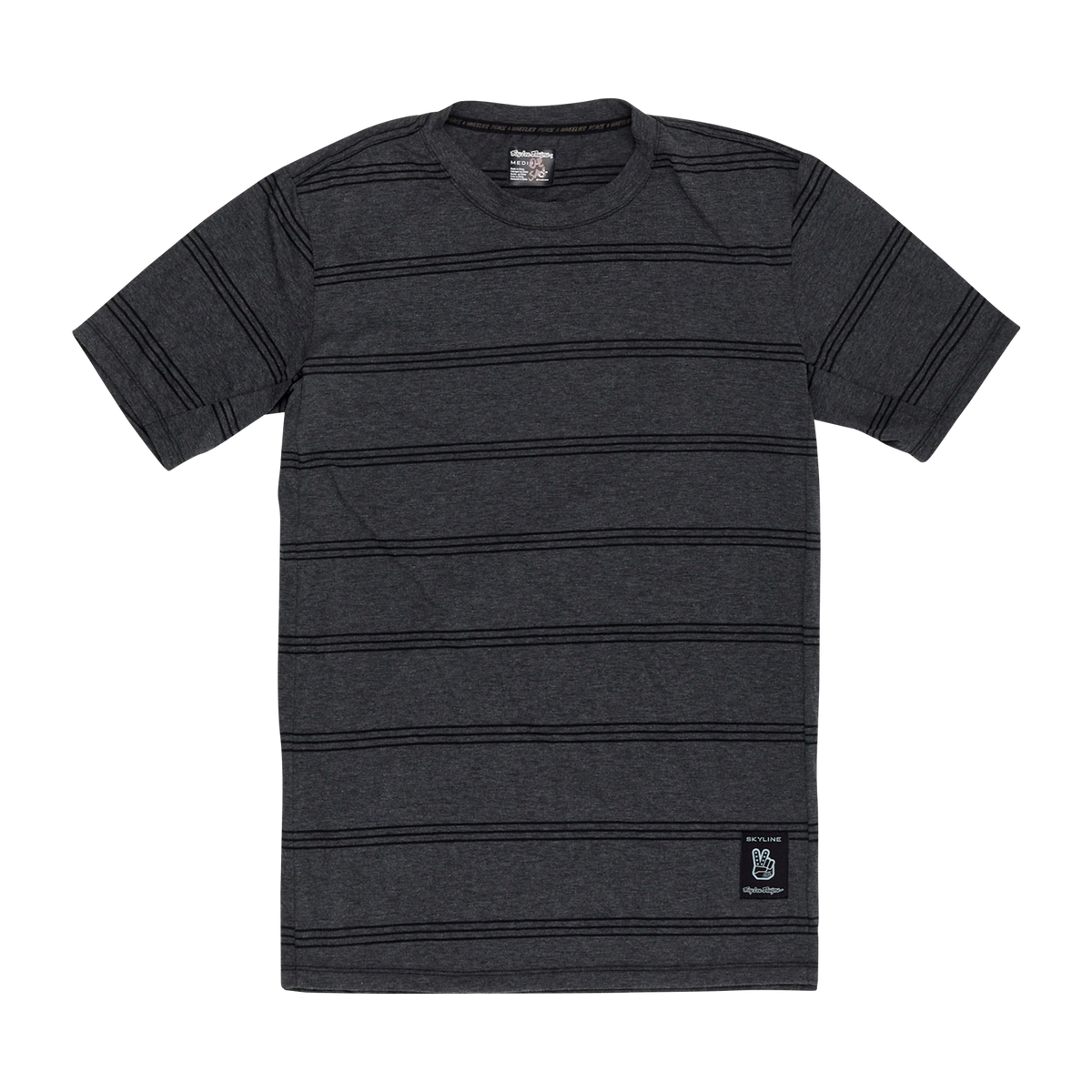 TROY LEE DESIGNS SKYLINE RIDE TEE WASH OUT Short Sleeve Jersey Grey