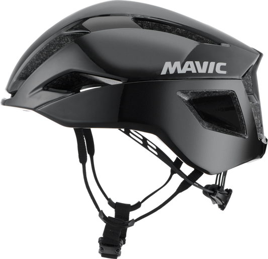 MAVIC COMETE SL MIPS melna šosejas velosipēda ķivere