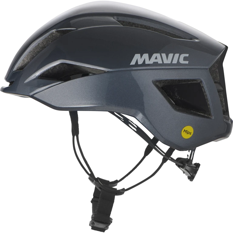Mavic Comete SL hjälm i metallicgrått – vy 2