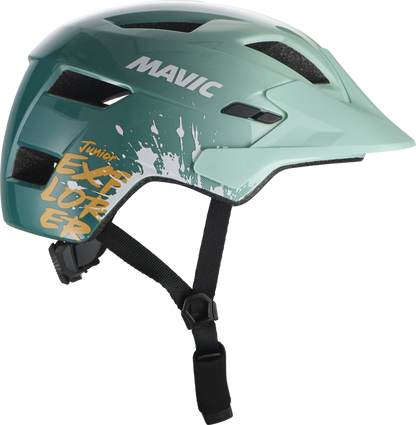 Mavic Junior Explorer cykelhjelm i grøn – visning 2