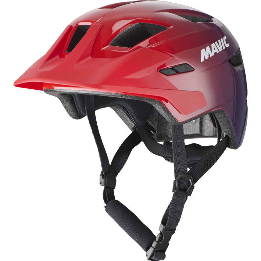 Red Mavic Junior Explorer mountain bike helmet